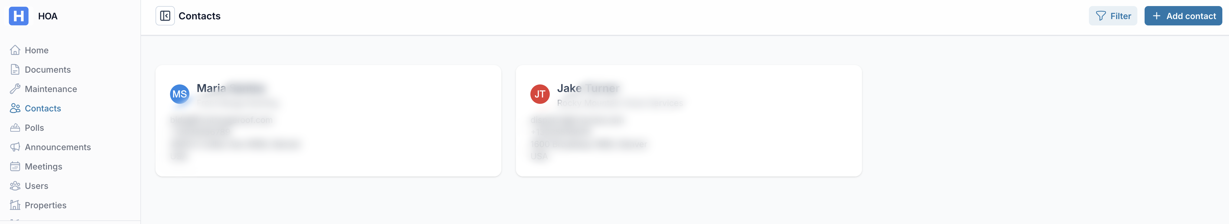 Contact Management