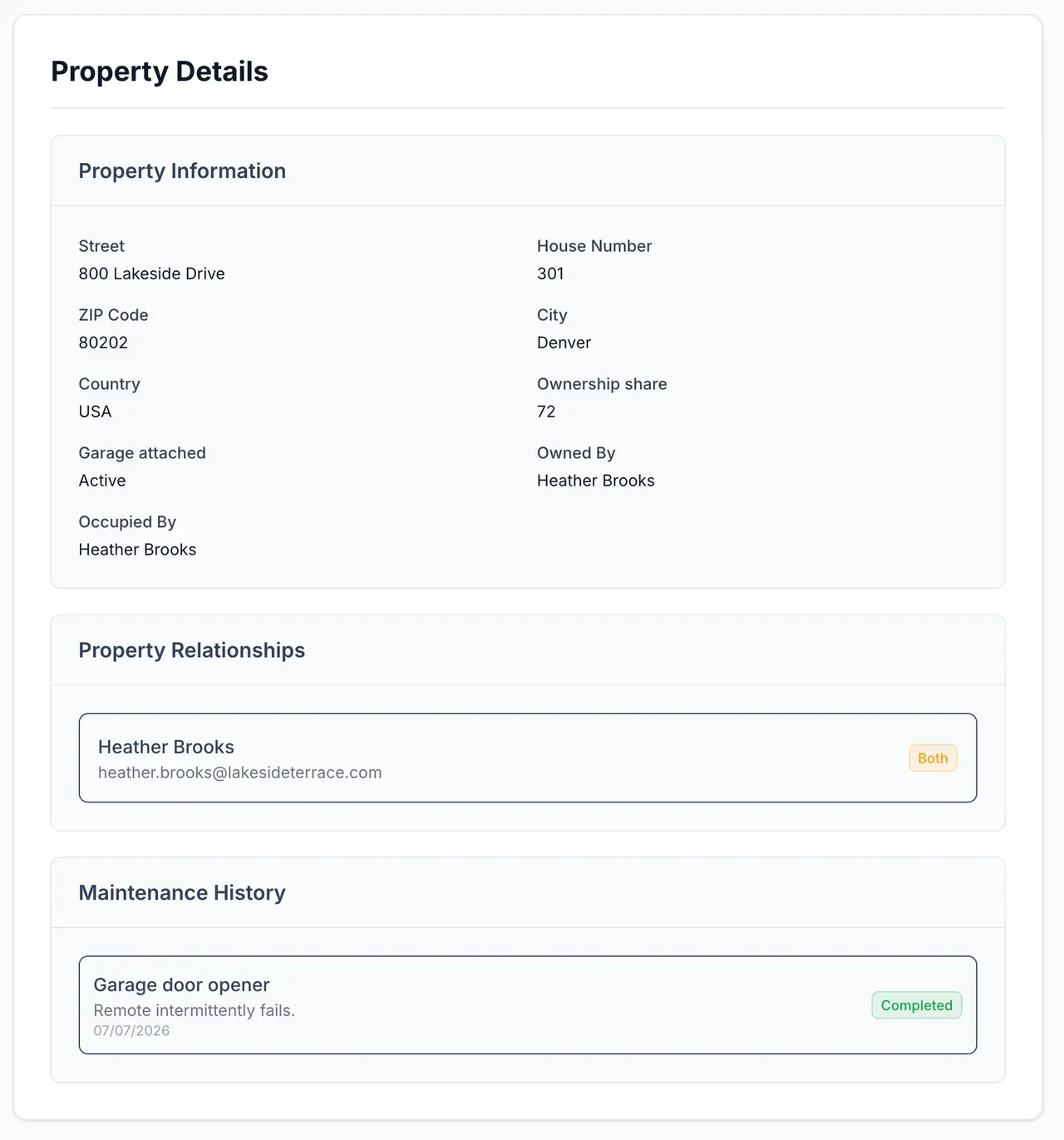 Property Management